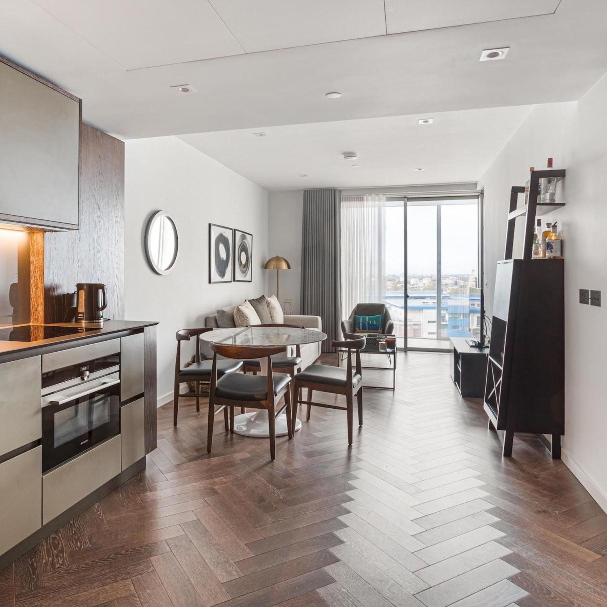 Battersea Power Station Flat With River Views Apartment London Exterior photo