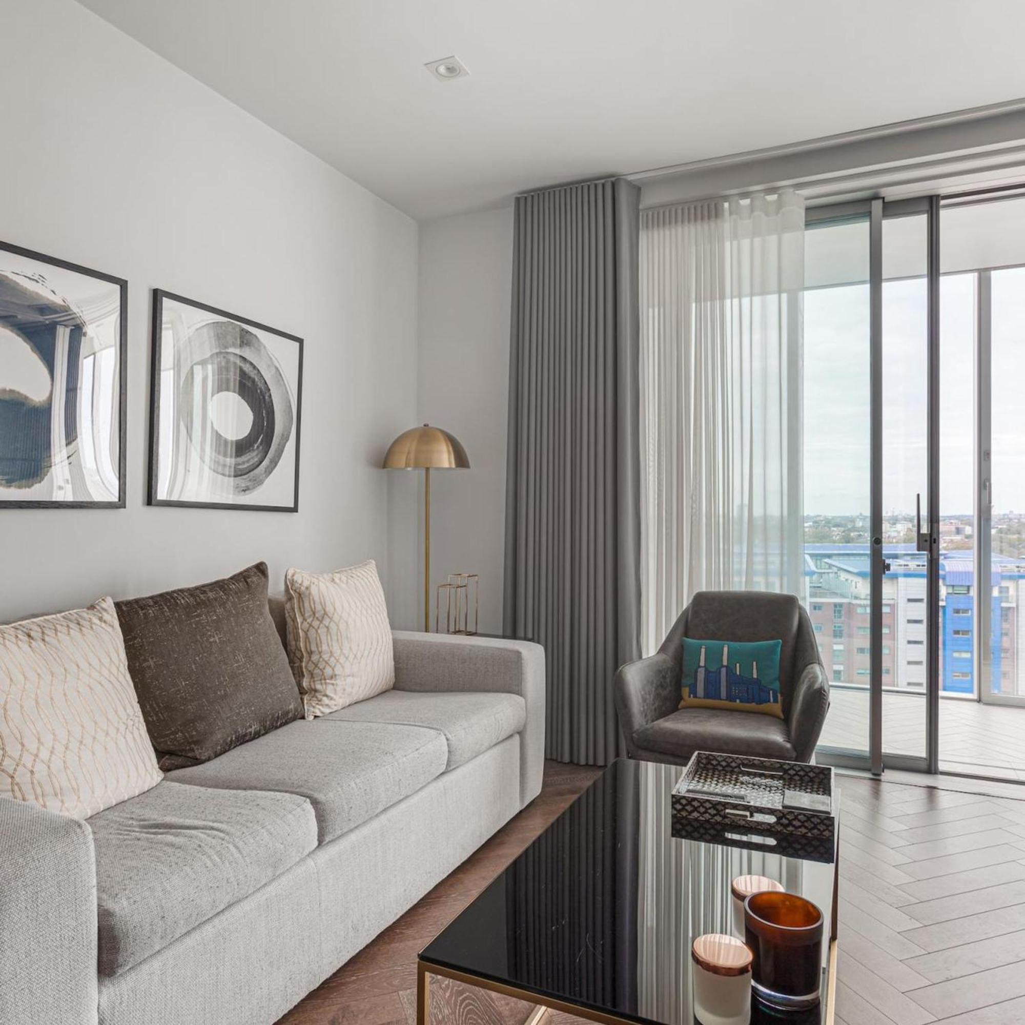 Battersea Power Station Flat With River Views Apartment London Exterior photo