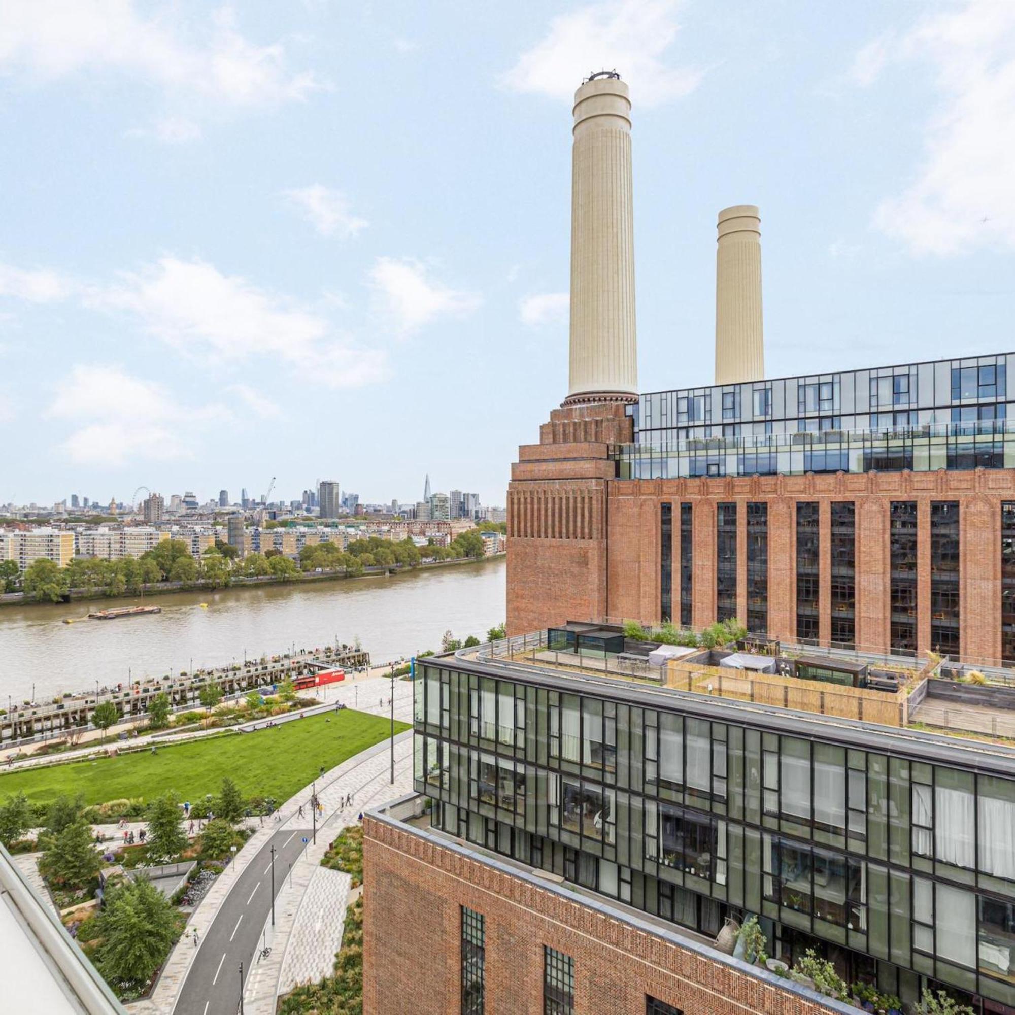 Battersea Power Station Flat With River Views Apartment London Exterior photo