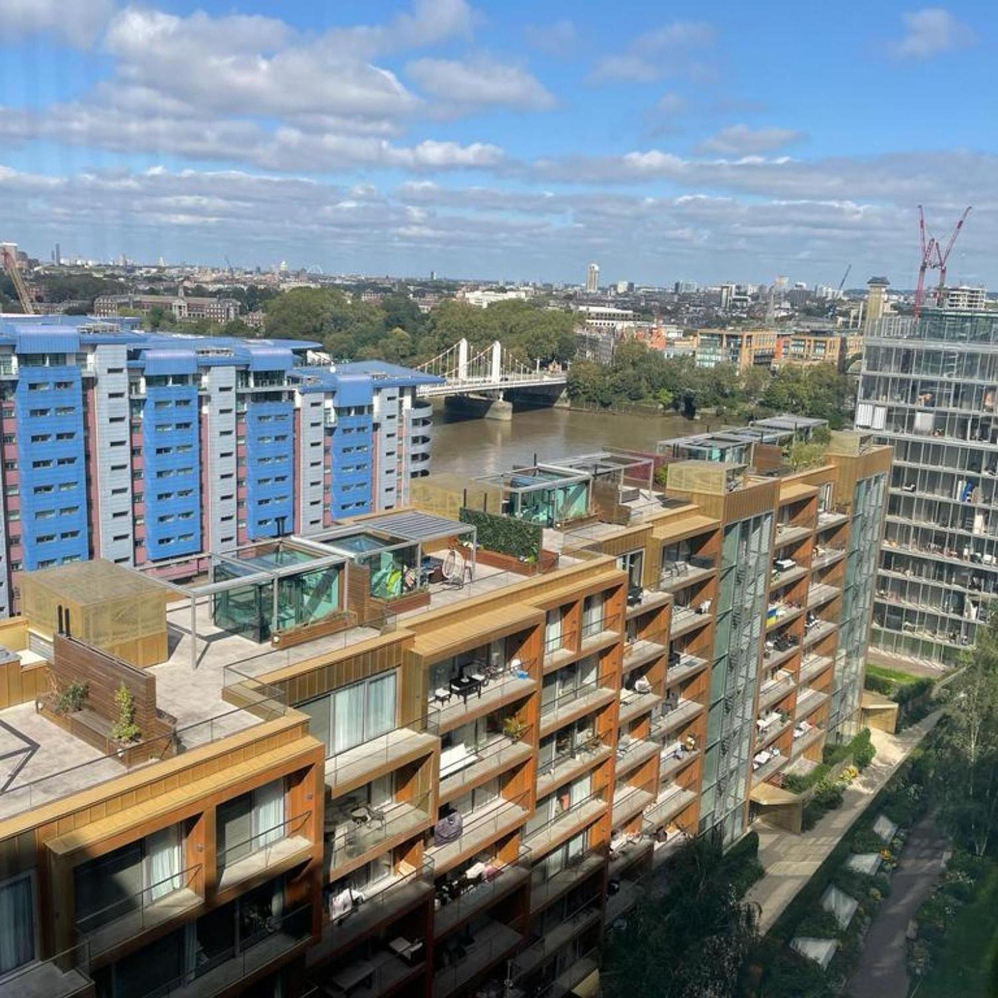 Battersea Power Station Flat With River Views Apartment London Exterior photo