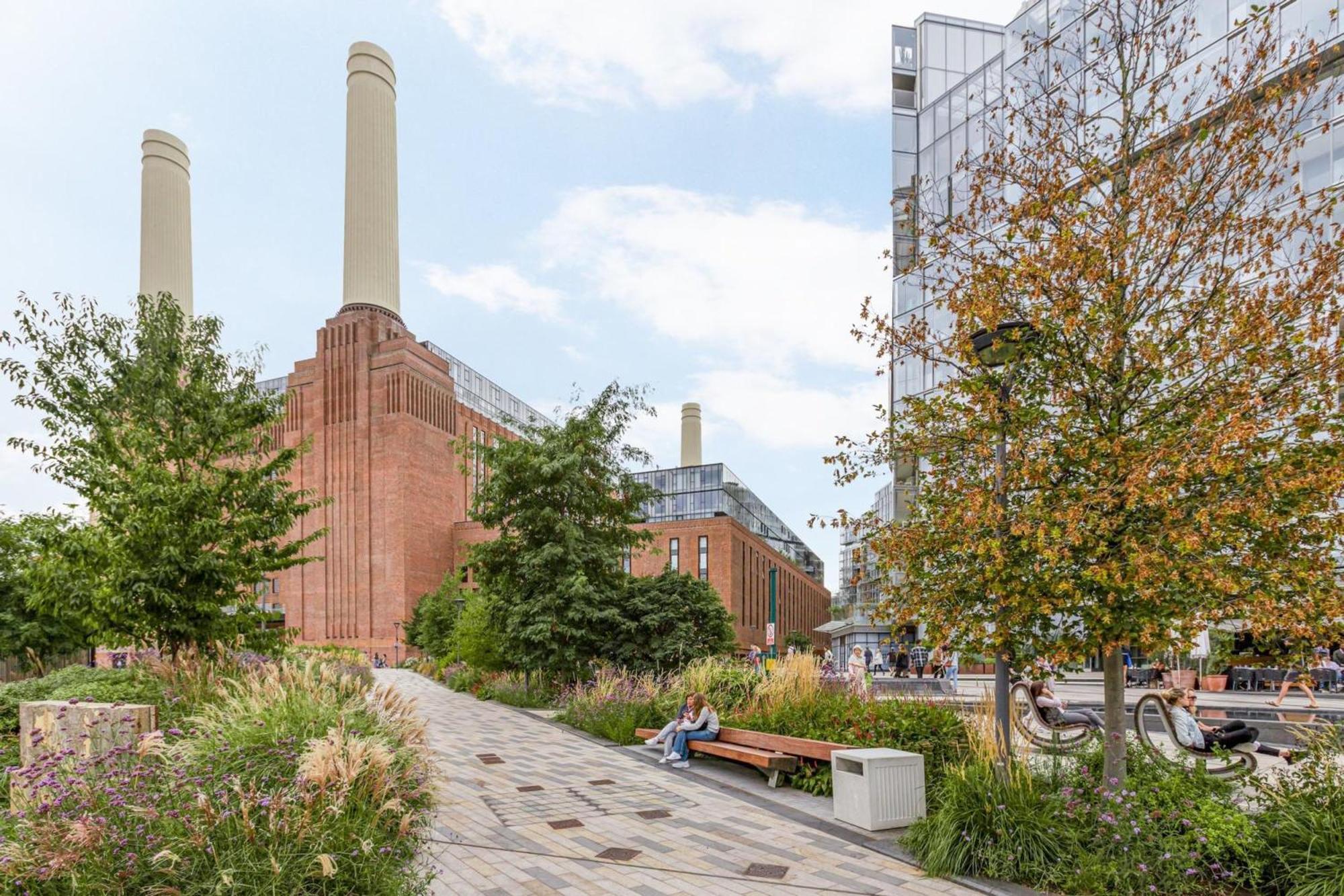 Battersea Power Station Flat With River Views Apartment London Exterior photo