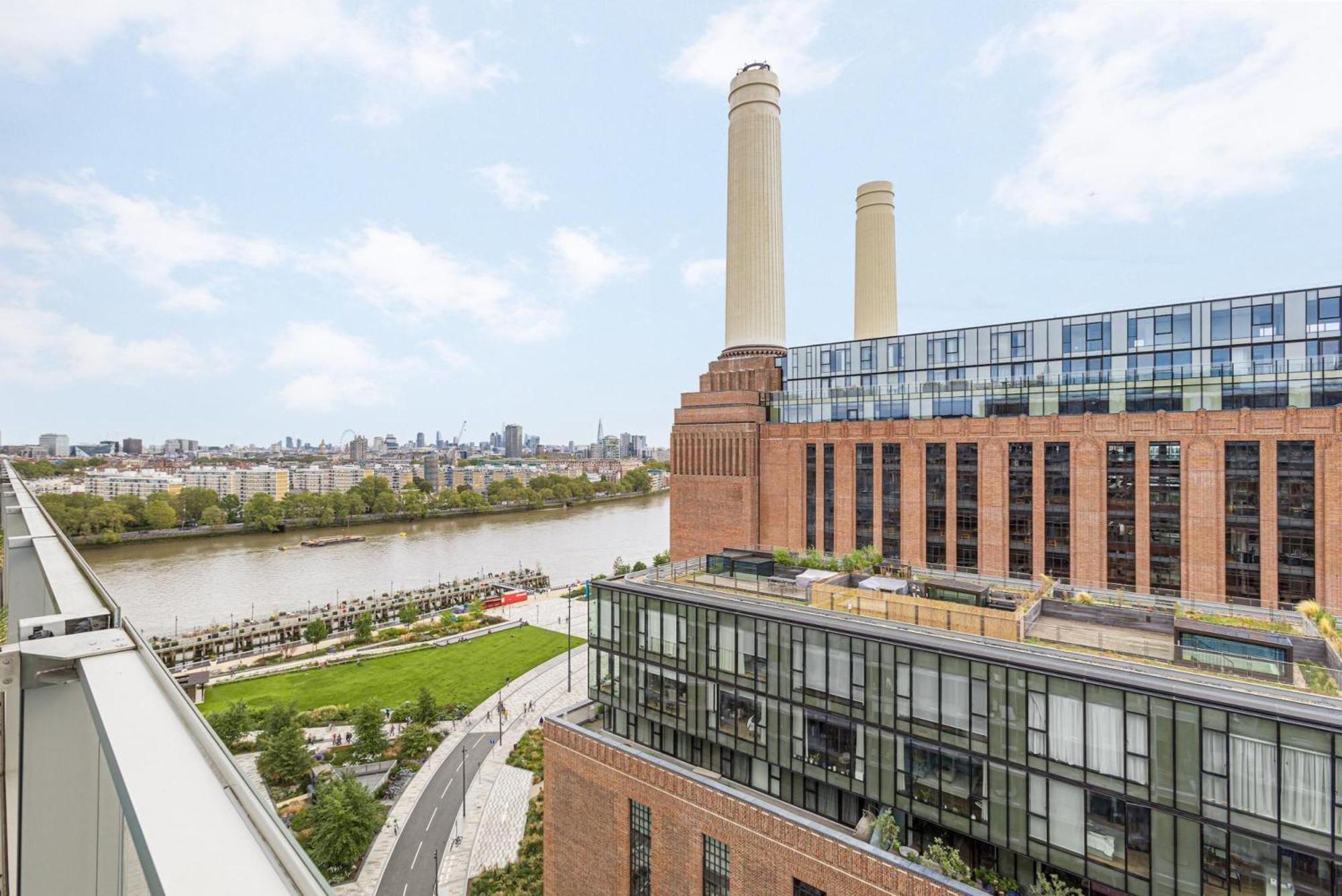 Battersea Power Station Flat With River Views Apartment London Exterior photo