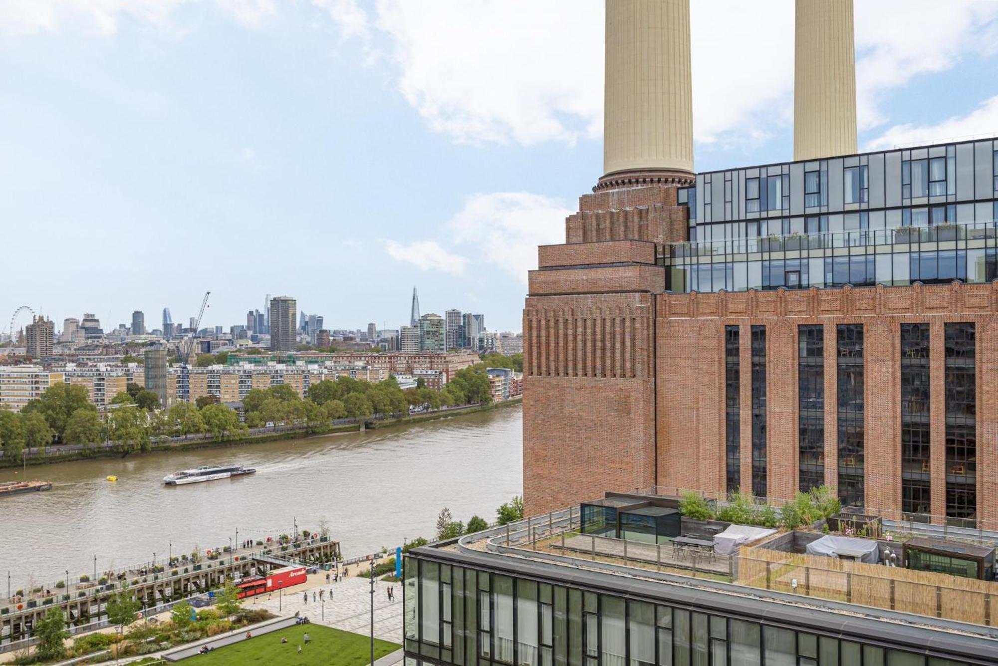 Battersea Power Station Flat With River Views Apartment London Exterior photo