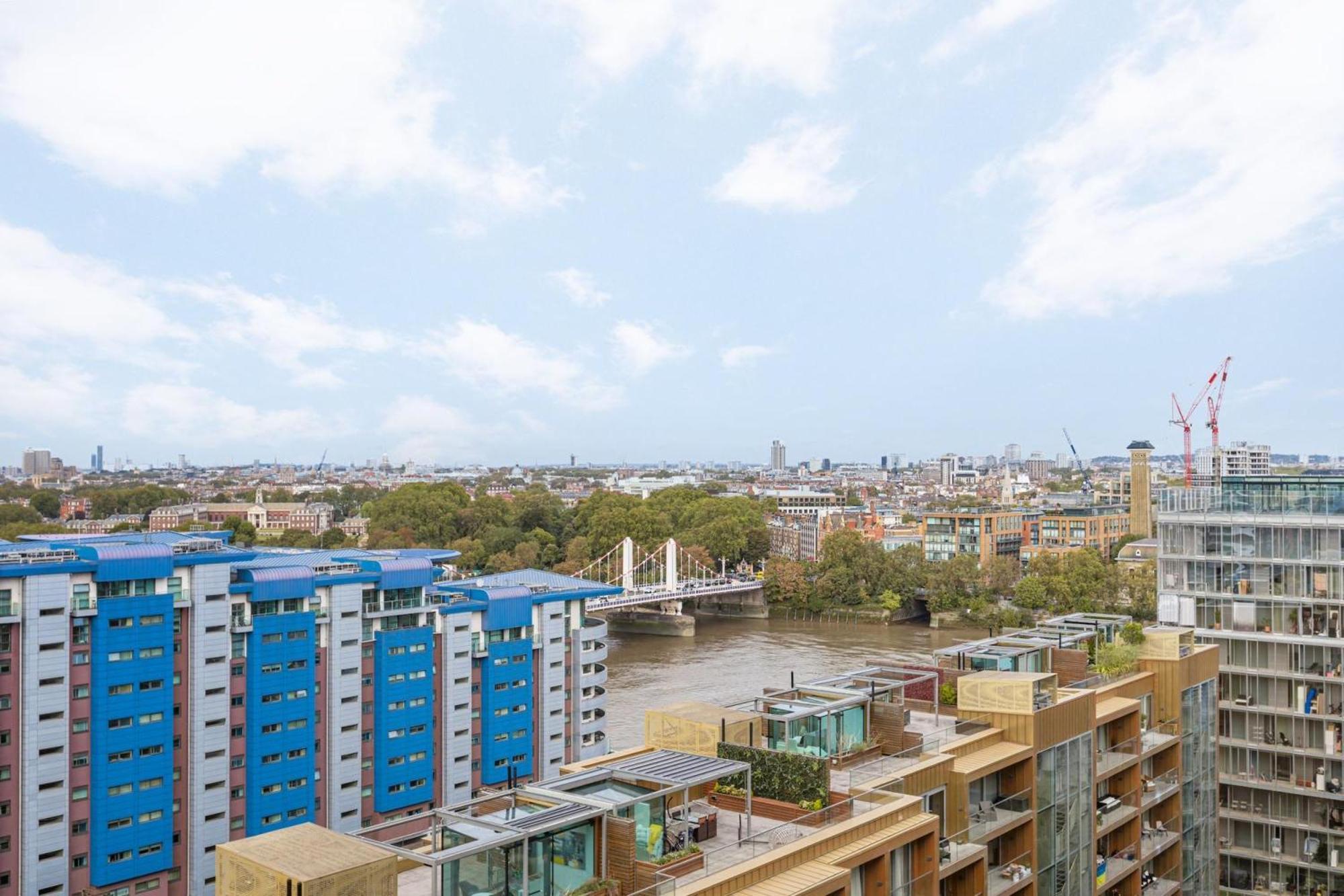 Battersea Power Station Flat With River Views Apartment London Exterior photo